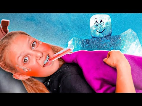 Видео: Амелка и Лео играят на Roblox! Как да пропуснете училище в Roblox