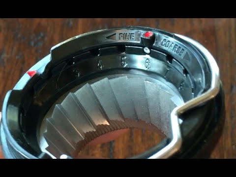 Видео: Низкое давление | Регулировка кофемолки и внутренних жерновов | Breville Barista Express