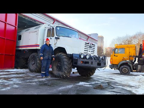 Видео: Уникальный ЗИЛ 4972 заброшен 10 лет /  Оживили и увезли