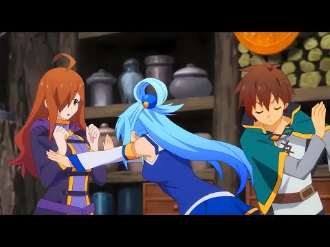 Видео: Парень наказывает девушку, а она оказалась богиней | Аниме Этот прекрасный мир