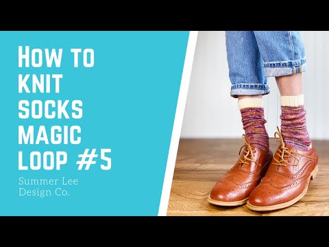 Видео: Как вязать носки: № 5 — Китченерский шов | Summer Lee Design Co.