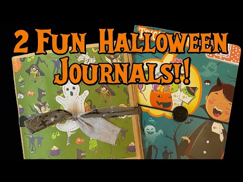 Видео: 2 забавных «жутко-сладких» хэллоуинских 🎃журнала!