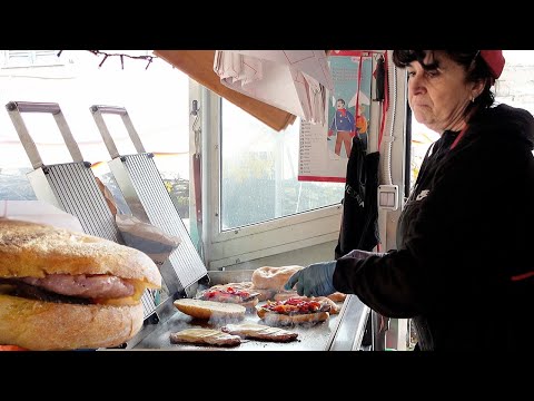 Видео: Эффектные сэндвичи по-римски от миссис Аннареллы! 🍔Итальянская уличная еда @Romafood