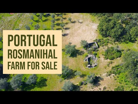 Видео: Ферма на продажу с руинами - Росманиньял, Иданья-а-Нова - виртуальный тур по недвижимости ☀