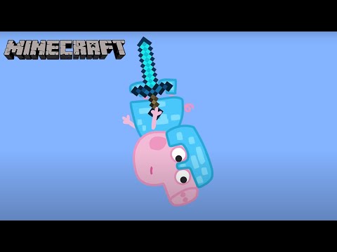 Видео: Свинка Пеппа играет в Mineсraft 2 часть | Кром