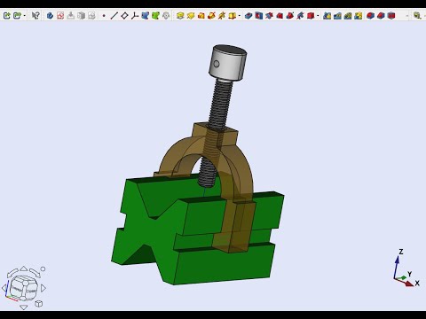 Видео: FreeCAD Часть 60. Пример создания модели