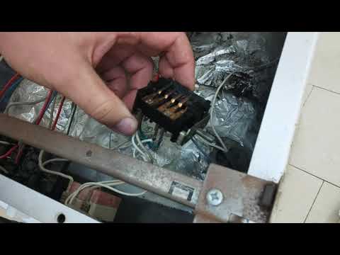 Видео: Ремонт электроплиты мечта/замена переключателя