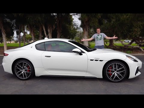 Видео: Обзор Maserati GranTurismo 2024: Знакомая внешность, высокая цена