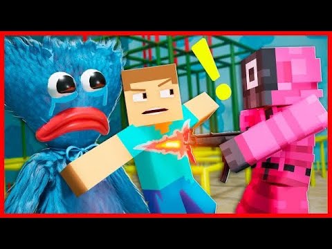 Видео: ХАГГИ ВАГГИ - ЗНАКОМСТВО С МАЙНКРАФТОМ! | Poppy Playtime/Minecraft - Анимации на русском
