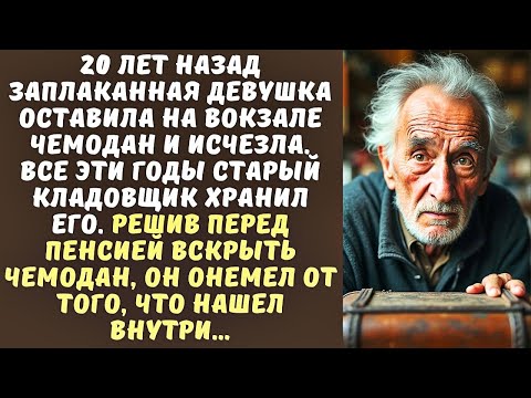 Видео: Старый КЛАДОВЩИК принял на хранение чемодан девушки, а спустя 20 лет решил его вскрыть и ЗАМЕР…