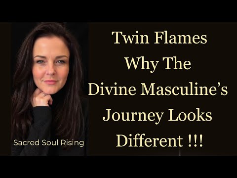 Видео: Близнецовые Пламена 🔥 Почему Божественное Мужское Путешествие выглядит иначе, чем Женское!!!