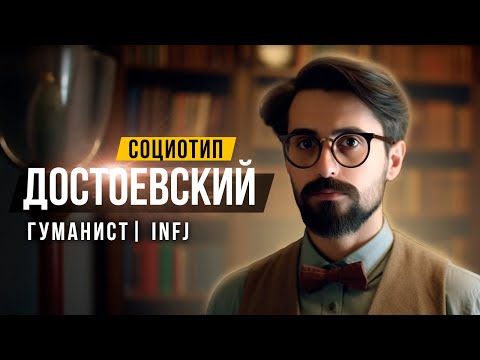 Видео: СОЦИОТИП ДОСТОЕВСКИЙ, ГУМАНИСТ, INFJ, ЭИИ. СОЦИОНИКА