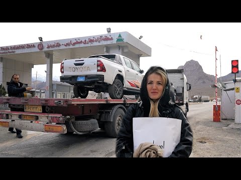 Видео: Тянут деньги на границе Иран - Армения