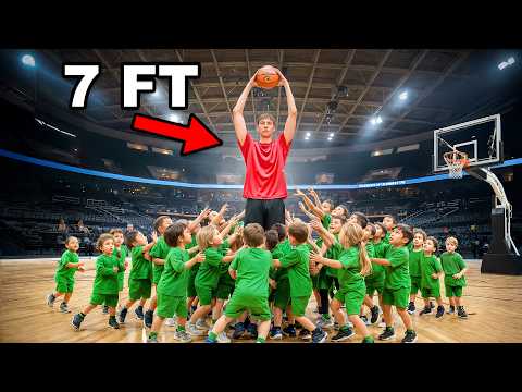 Видео: 30 детей против 7-футовых взрослых
