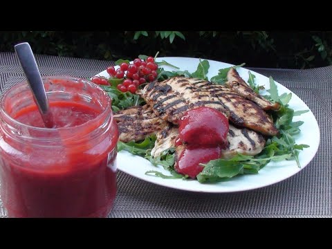 Видео: Соус из красной смородины к мясу