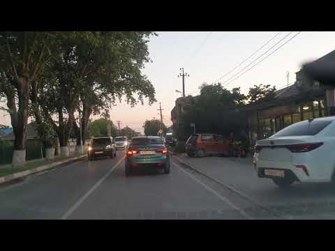 Видео: Приезжаем в Витязево, дорога по ул черноморской до ворот Паралии