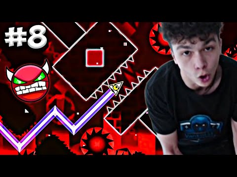 Видео: ИГРАХ ПЪРВОТО СИ ДЕМОН НИВО В GEOMETRY DASH 😱😱