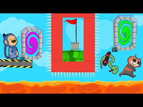 Видео: НОВЫЕ И СЛОЖНЫЕ ИСПЫТАНИЯ! - Ultimate Chicken Horse!