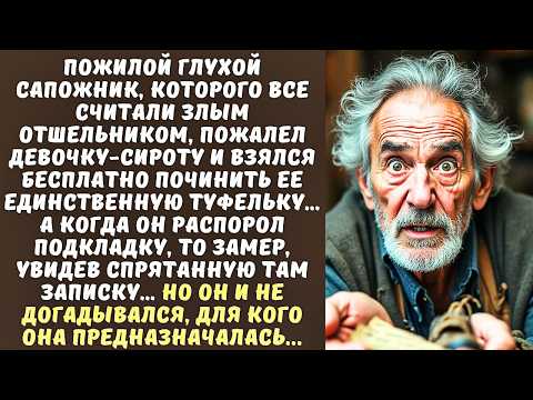 Видео: ГЛУХОЙ сапожник взял в ремонт туфельку ДЕВОЧКИ, а когда увидел, ЧТО внутри, замер...