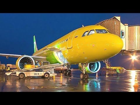 Видео: Перелёт Новосибирск - Владивосток. Airbus A320neo S7