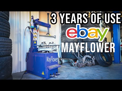 Видео: ДЕШЕВЫЙ ОБЗОР ШИНОМОНТАЖНОГО СТАНКА НА EBAY $ | MAYFLOWER 560