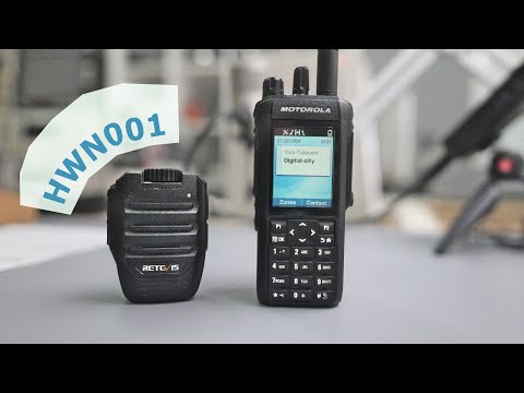 Видео: Беспроводной микрофон Retevis HWN001. Тест на восьми радиостанциях и смартфоне