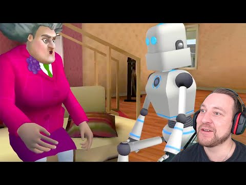 Видео: МИСС ТИ КУПИЛА РОБОТА Прохождение игры Scary Teacher 3D