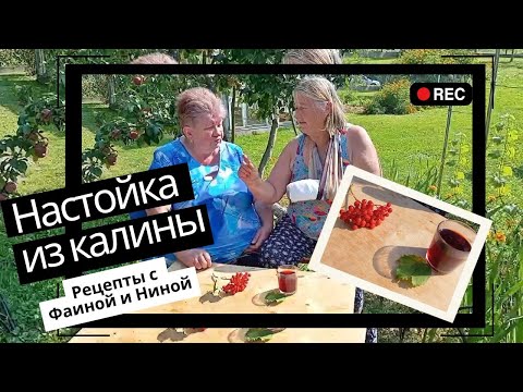 Видео: Домашняя калиновая настойка на водке с медом - Как сделать лечебную настойку из калины - рецепт