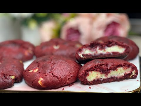 Видео: Все будут восторге ❤️ПЕЧЕНЬЕ «КРАСНЫЙ БАРХАТ»С НАЧИНКОЙ COOKIES”RED VELVET”WITH FILLING