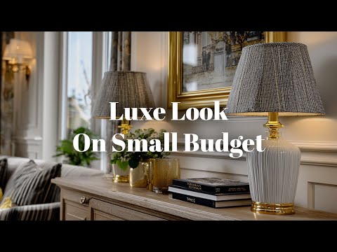 Видео: Доступные варианты роскошного декора: быстро обретите роскошный вид ✨