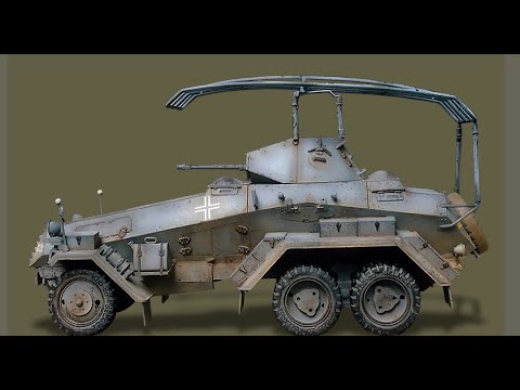 Видео: Тяжелые бронеавтомобили Sd.Kfz. 231 (6-)Rad,  Sd.Kfz. 232 (6-Rad) и Sd.  Kfz. 263 (6-Rad)