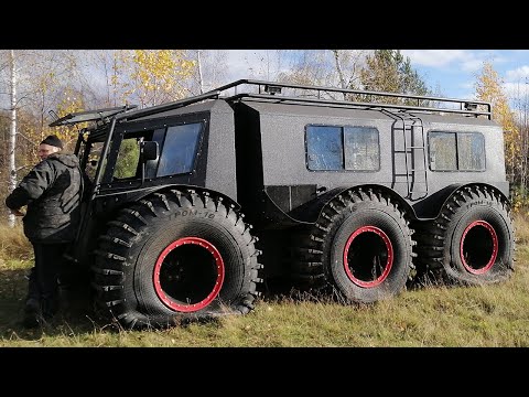 Видео: 6x6 Шатун Прайм - первый спуск на воду