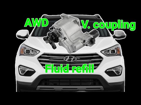 Видео: Как заправить герметичную вискомуфту заднего дифференциала полного привода Hyundai и Kia