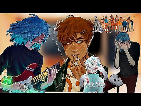 Видео: Реакция Всё Ради Игры на Нила это Салли Фейс /All For The Game react to Neil as Sally Face