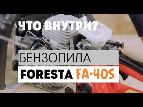 Видео: Бензопила Foresta FA-40S. Что внутри?