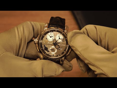 Видео: Шедевр Ulysse Nardin Sonata Cathedral Dual Time 670-88/212 | Часы с самым практичным будильником