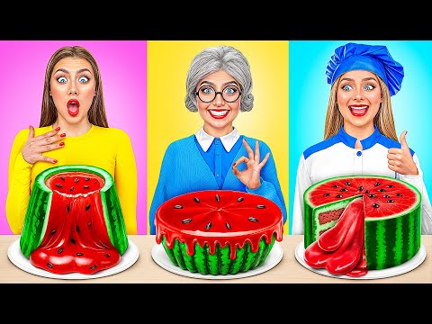 Видео: Кулинарный Челлендж: Я против Бабушки | Потрясающие Кухонные Лайфхаки от Multi DO Smile