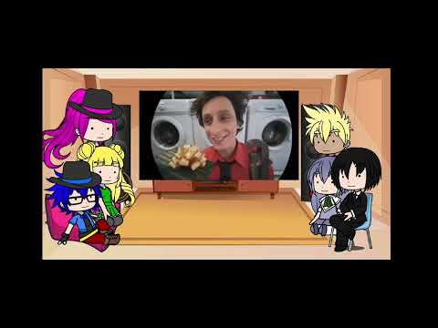 Видео: (Gacha_Ultra) Инфинити надо реагирует на обзор Фнаф 1 Сумочкин