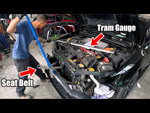 Видео: Как устранить последствия наезда оленя (лобовое столкновение)