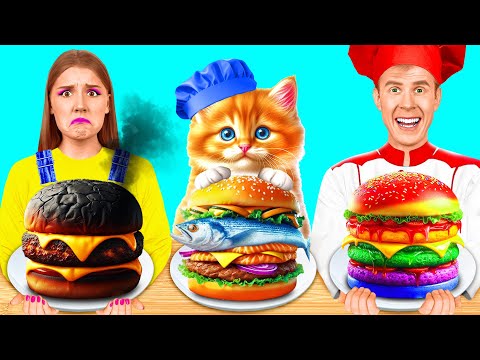 Видео: Кулинарный Челлендж с Котиком