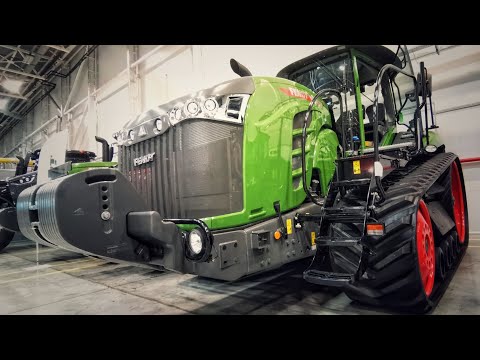 Видео: Гусеничный FENDT 1159 MT