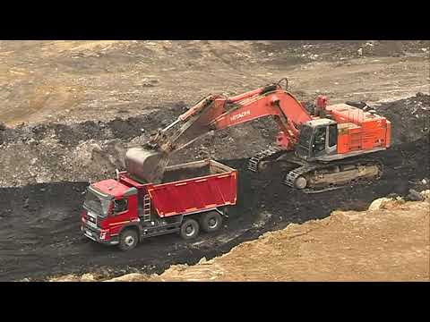 Видео: Первую тонну угля добыли на новом карьере под посёлком Липовцы