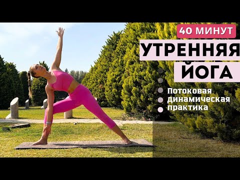 Видео: ЙОГА ФЛОУ | ДИНАМИЧЕСКИЙ КОМПЛЕКС НА ВСЁ ТЕЛО | 40 МИНУТ