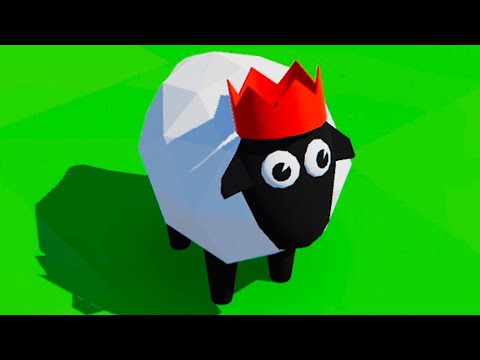 Видео: Стая ОВЕЦ #1 Кид пасётся на ферме собирая новых барашков. Симулятор овцы в SHEEP.IO на пурумчата