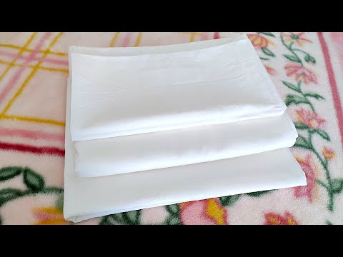 Видео: Хватит копить старые простыни в шкафу. Их можно превратить в настоящую красоту с пользой