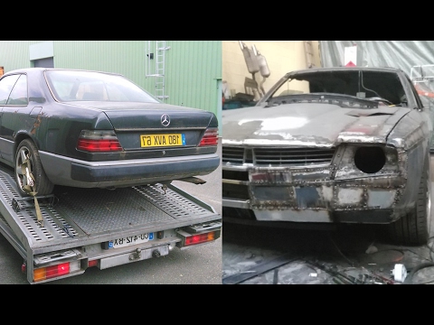 Видео: Масел кар из старого Mercedes W124 1988 года
