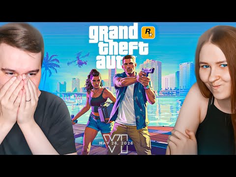 Видео: ГТА 6 ТРЕЙЛЕР 2 - Реакция на Grand Theft Auto VI Trailer 2 - GTA 6