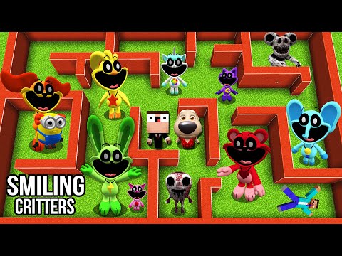 Видео: НУБ и ПРО В ЛАБИРИНТЕ SMILING CRITTERS РАДУЖНЫЕ ДРУЗЬЯ в МАЙНКРАФТ УЛЫБАЮЩИЕСЯ ТВАРИ