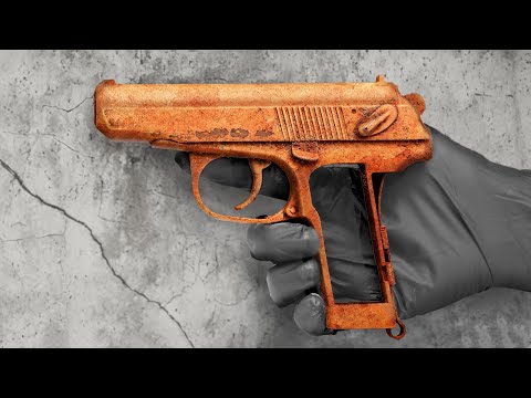 Видео: Макаров | Реставрация старого пистолета