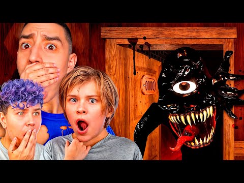 Видео: ГЛЕНТ, ДИПИНС И МИЛС ПРОХОДЯТ DOORS В ROBLOX